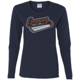 T-Shirts Navy / S The Guy With The Gun Women's Long Sleeve T-Shirt