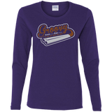 T-Shirts Purple / S The Guy With The Gun Women's Long Sleeve T-Shirt