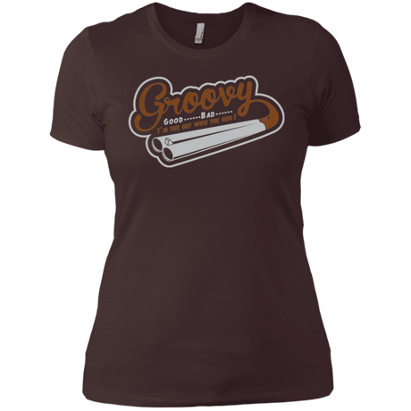 T-Shirts Dark Chocolate / X-Small The Guy With The Gun Women's Premium T-Shirt