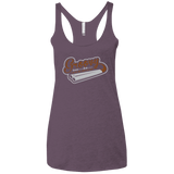 T-Shirts Vintage Purple / X-Small The Guy With The Gun Women's Triblend Racerback Tank