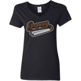 T-Shirts Black / S The Guy With The Gun Women's V-Neck T-Shirt