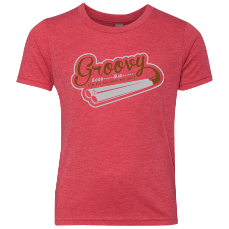 T-Shirts Vintage Red / YXS The Guy With The Gun Youth Triblend T-Shirt