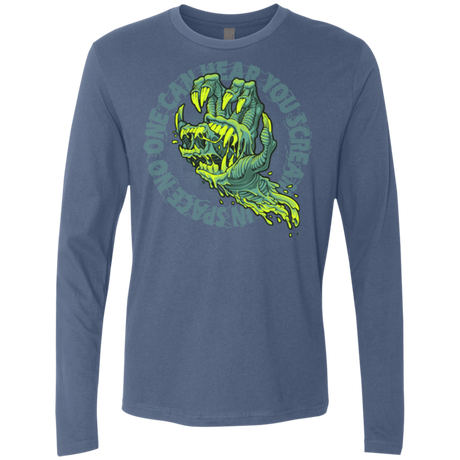 T-Shirts Indigo / Small The Hand That Feeds Men's Premium Long Sleeve