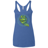 T-Shirts Vintage Royal / X-Small The Hand That Feeds Women's Triblend Racerback Tank