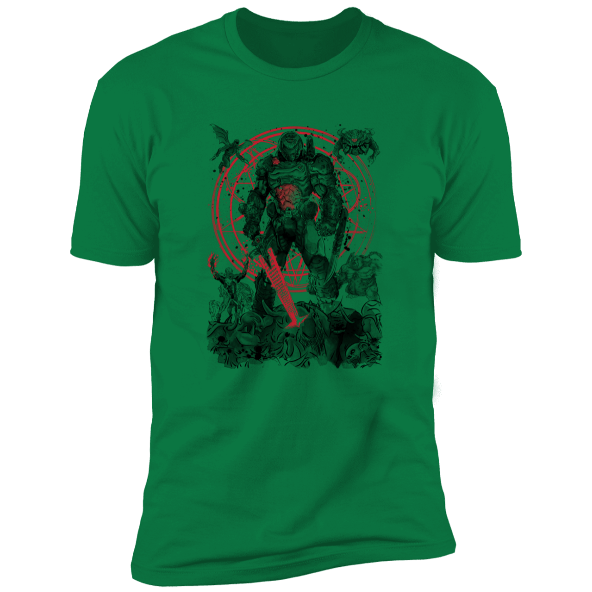 T-Shirts Kelly Green / S The Hell Walker Men's Premium T-Shirt