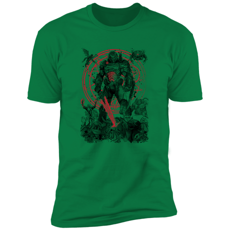 T-Shirts Kelly Green / S The Hell Walker Men's Premium T-Shirt