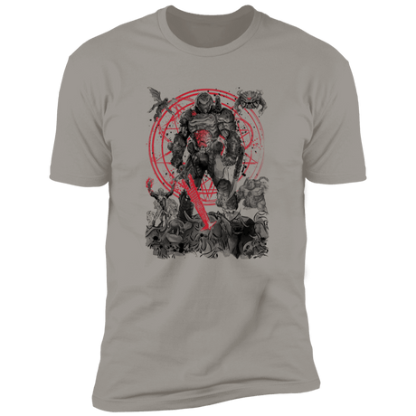 T-Shirts Light Grey / S The Hell Walker Men's Premium T-Shirt