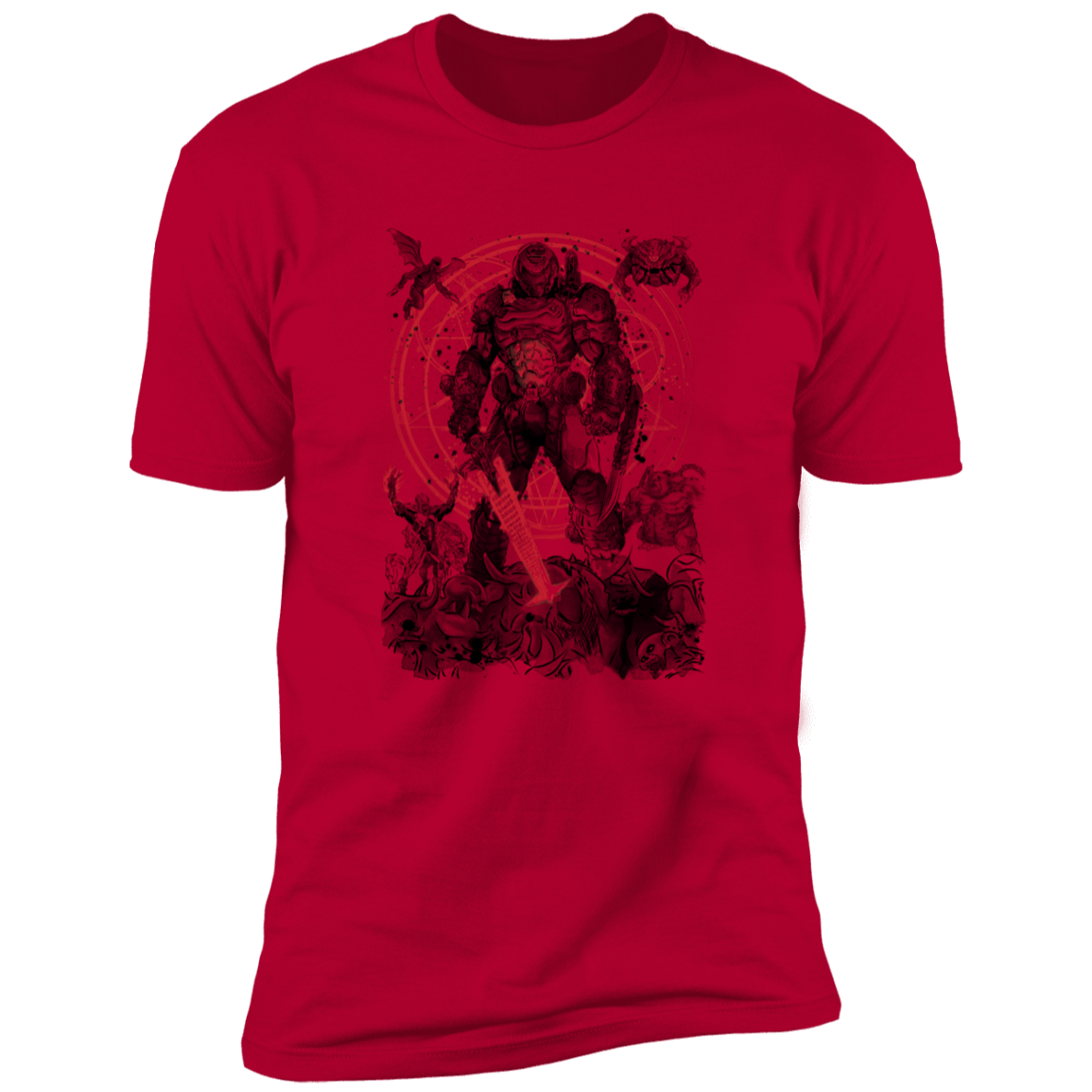 T-Shirts Red / S The Hell Walker Men's Premium T-Shirt