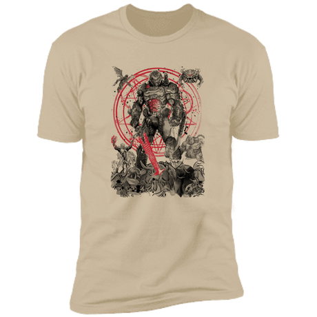 T-Shirts Sand / S The Hell Walker Men's Premium T-Shirt