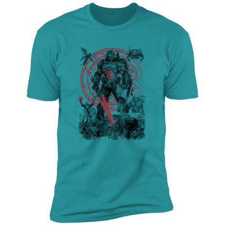 T-Shirts Tahiti Blue / S The Hell Walker Men's Premium T-Shirt