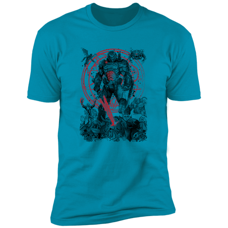 T-Shirts Turquoise / S The Hell Walker Men's Premium T-Shirt