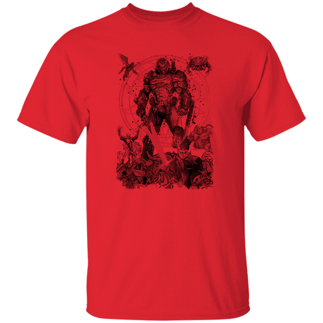 T-Shirts Red / S The Hell Walker T-Shirt