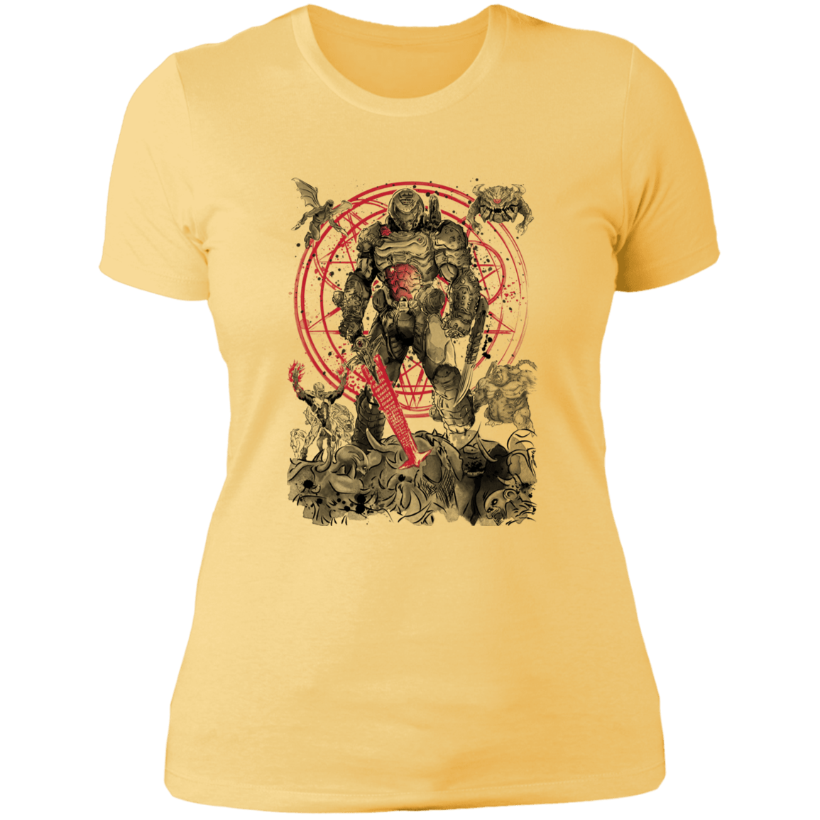 T-Shirts Banana Cream/ / S The Hell Walker Women's Premium T-Shirt