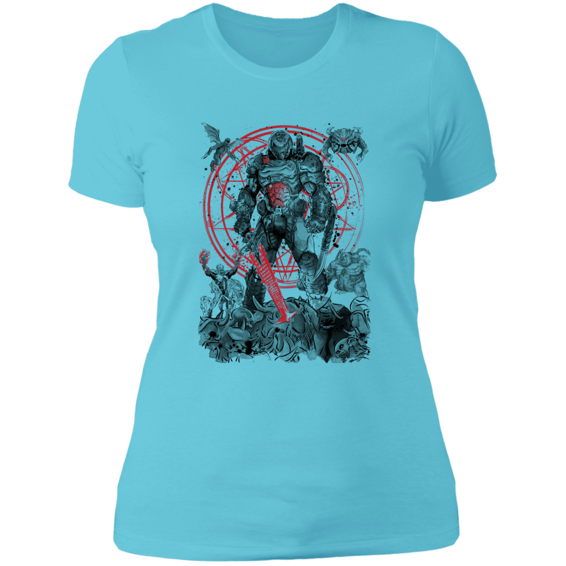 T-Shirts Cancun / S The Hell Walker Women's Premium T-Shirt