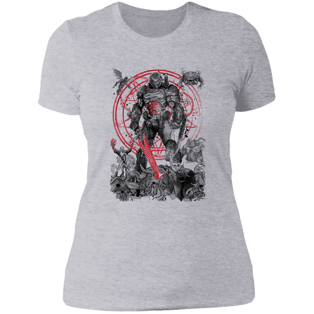 T-Shirts Heather Grey / S The Hell Walker Women's Premium T-Shirt