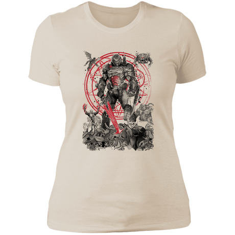 T-Shirts Ivory/ / S The Hell Walker Women's Premium T-Shirt