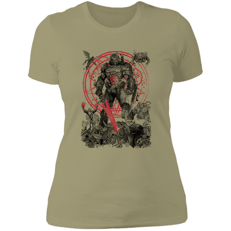 T-Shirts Light Olive / S The Hell Walker Women's Premium T-Shirt
