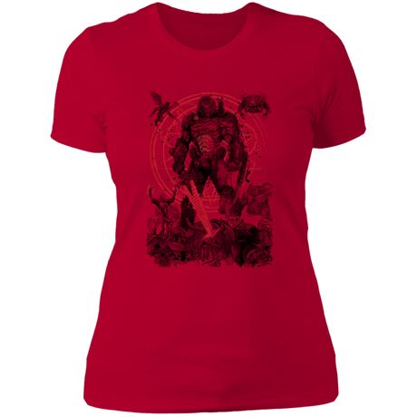 T-Shirts Red / S The Hell Walker Women's Premium T-Shirt