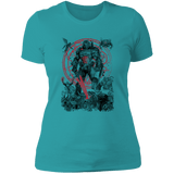 T-Shirts Tahiti Blue / S The Hell Walker Women's Premium T-Shirt