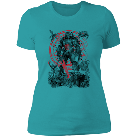 T-Shirts Tahiti Blue / S The Hell Walker Women's Premium T-Shirt
