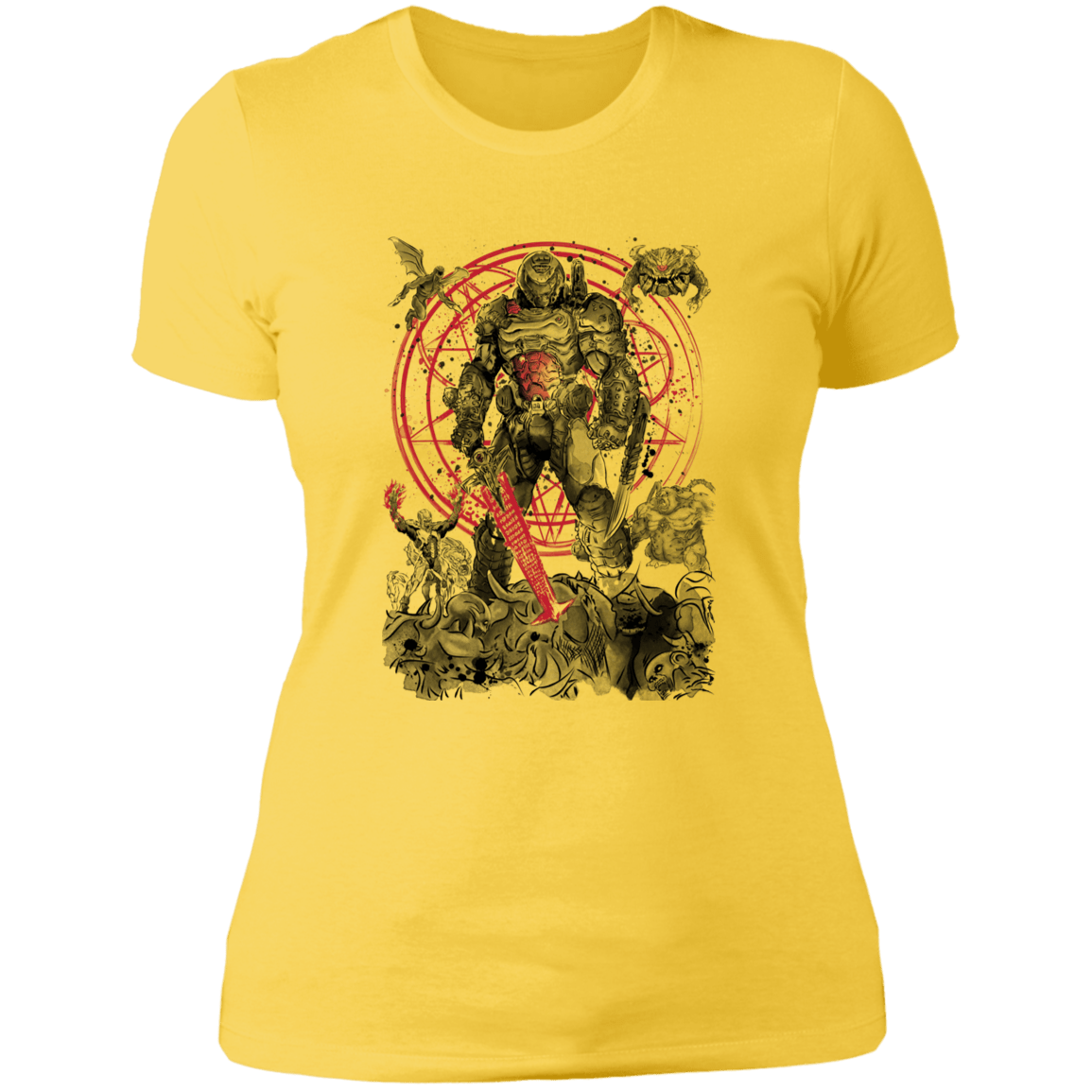 T-Shirts Vibrant Yellow / S The Hell Walker Women's Premium T-Shirt