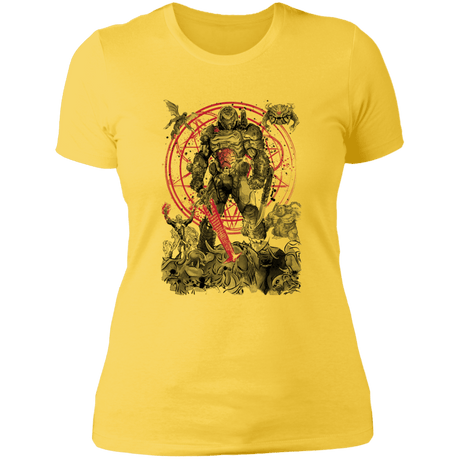 T-Shirts Vibrant Yellow / S The Hell Walker Women's Premium T-Shirt