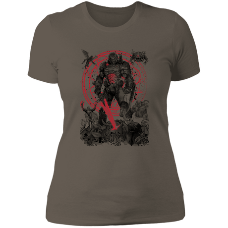 T-Shirts Warm Grey / S The Hell Walker Women's Premium T-Shirt