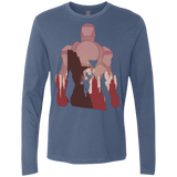 T-Shirts Indigo / Small The Heronnaire Men's Premium Long Sleeve