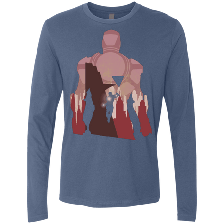 T-Shirts Indigo / Small The Heronnaire Men's Premium Long Sleeve