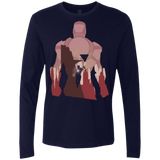 T-Shirts Midnight Navy / Small The Heronnaire Men's Premium Long Sleeve