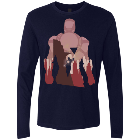 T-Shirts Midnight Navy / Small The Heronnaire Men's Premium Long Sleeve