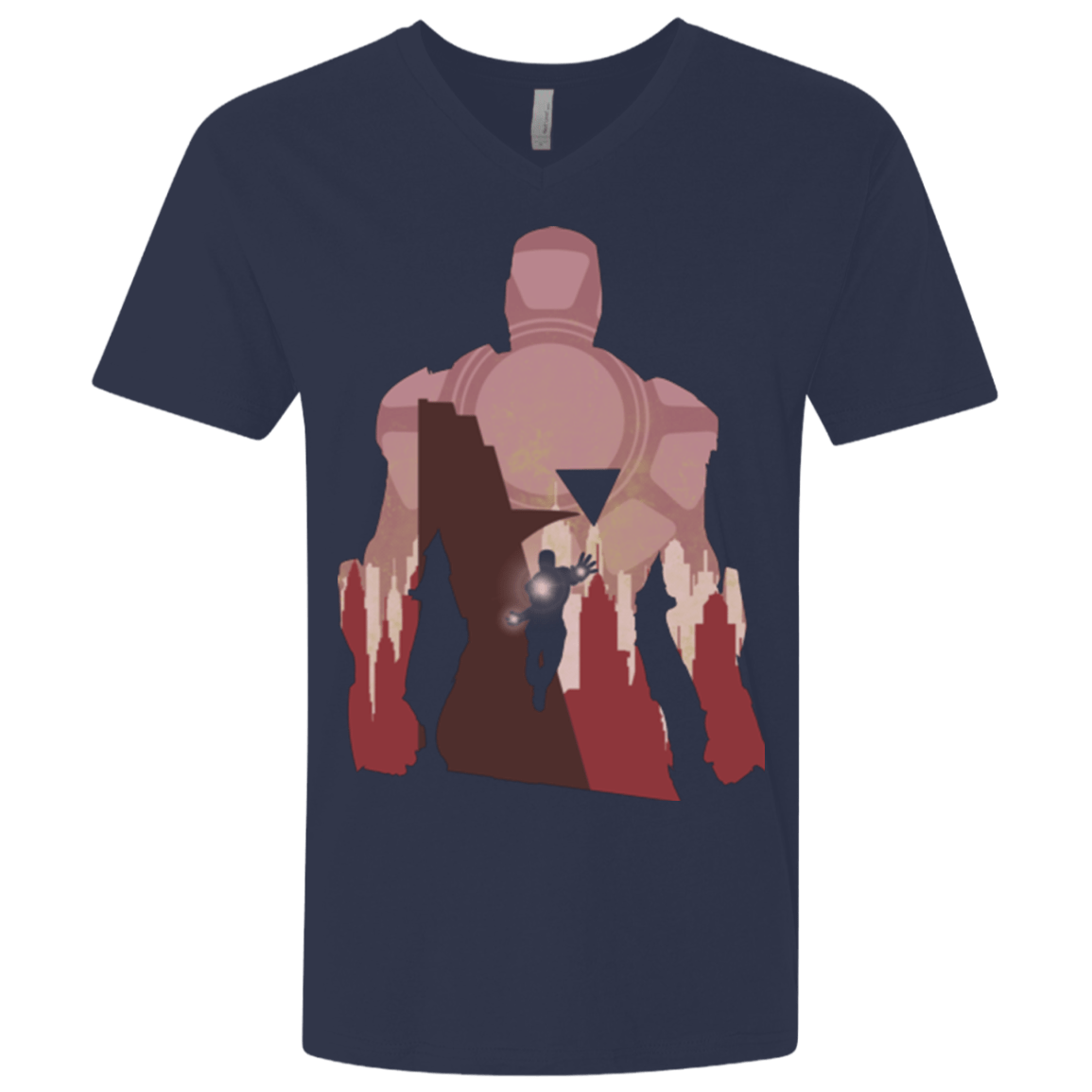 T-Shirts Midnight Navy / X-Small The Heronnaire Men's Premium V-Neck