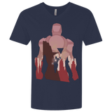 T-Shirts Midnight Navy / X-Small The Heronnaire Men's Premium V-Neck