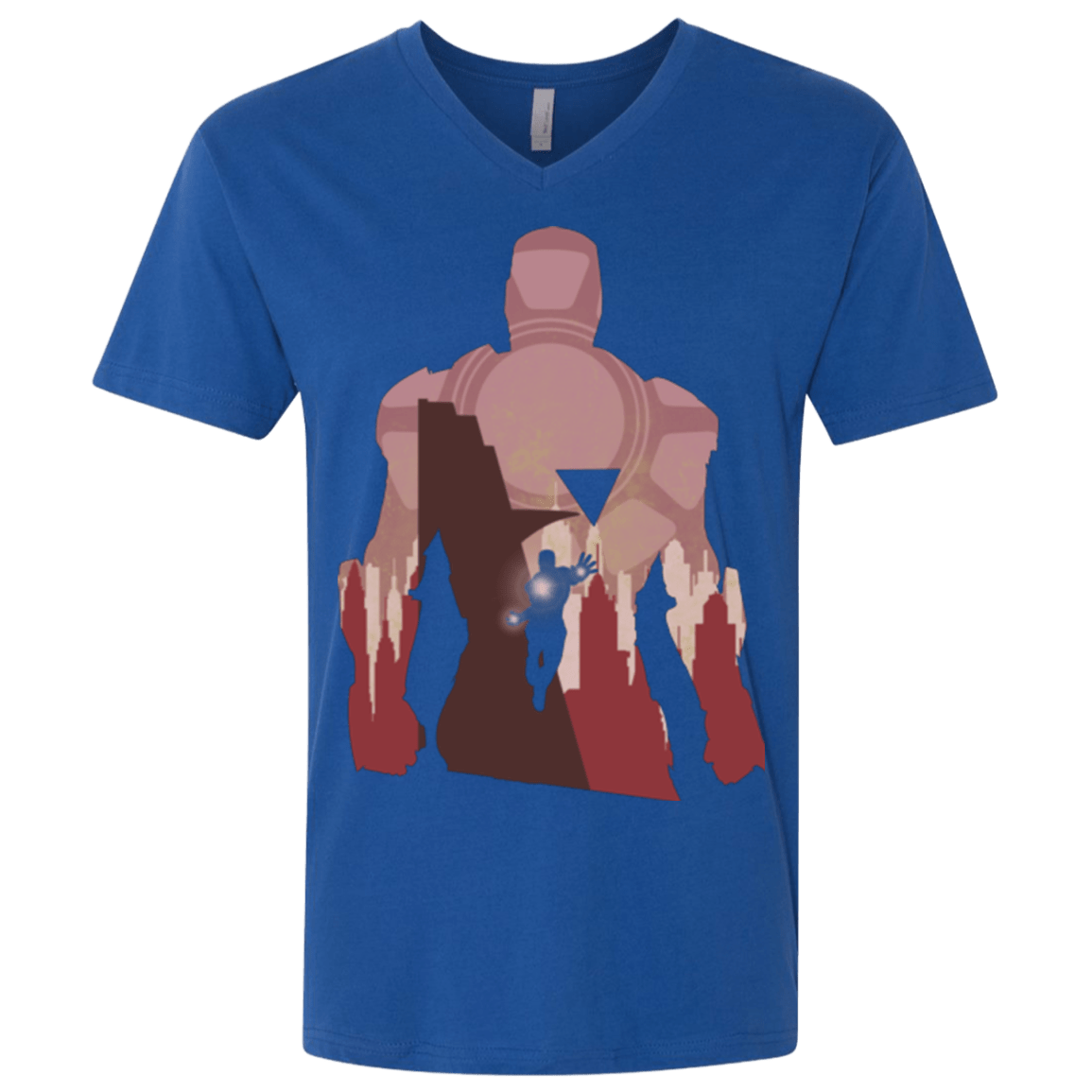 T-Shirts Royal / X-Small The Heronnaire Men's Premium V-Neck