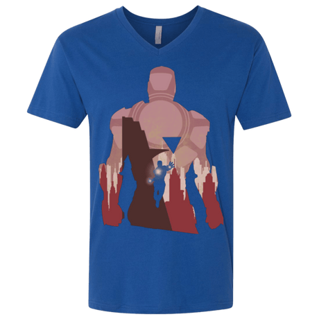 T-Shirts Royal / X-Small The Heronnaire Men's Premium V-Neck