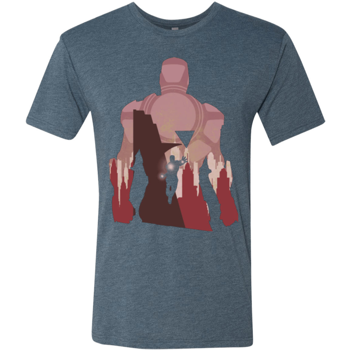 T-Shirts Indigo / Small The Heronnaire Men's Triblend T-Shirt