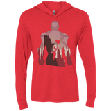 T-Shirts Vintage Red / X-Small The Heronnaire Triblend Long Sleeve Hoodie Tee