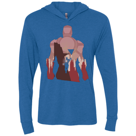 T-Shirts Vintage Royal / X-Small The Heronnaire Triblend Long Sleeve Hoodie Tee