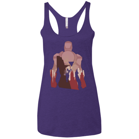 T-Shirts Purple / X-Small The Heronnaire Women's Triblend Racerback Tank