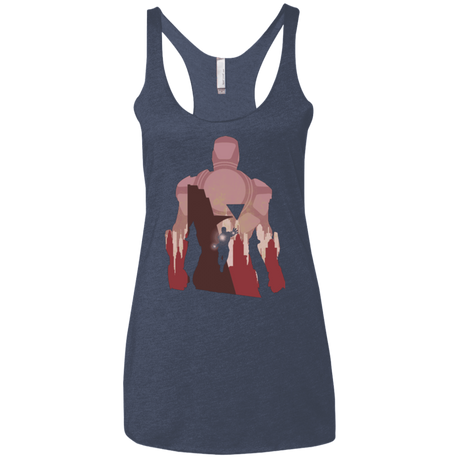 T-Shirts Vintage Navy / X-Small The Heronnaire Women's Triblend Racerback Tank