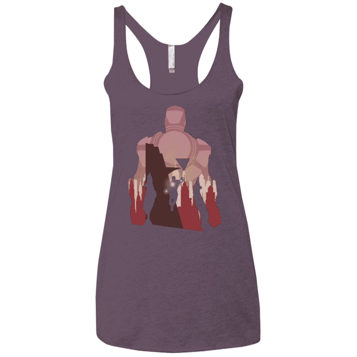 T-Shirts Vintage Purple / X-Small The Heronnaire Women's Triblend Racerback Tank