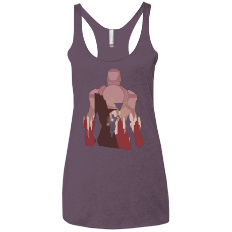 T-Shirts Vintage Purple / X-Small The Heronnaire Women's Triblend Racerback Tank