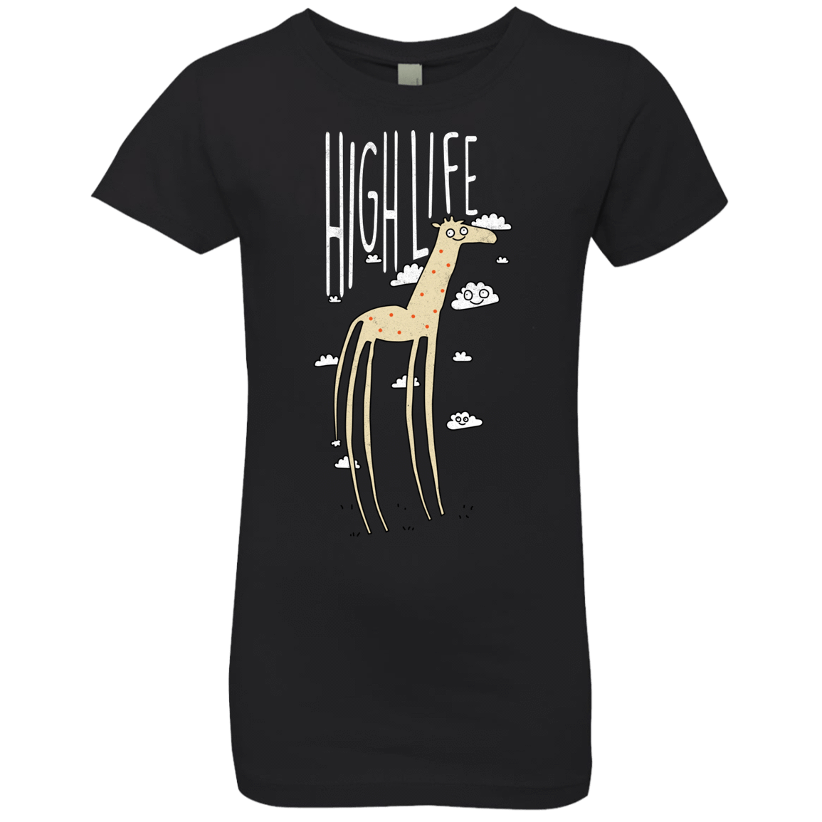 T-Shirts Black / YXS The High Life Girls Premium T-Shirt