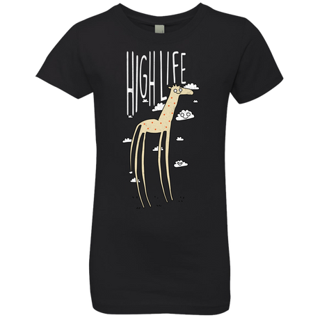 T-Shirts Black / YXS The High Life Girls Premium T-Shirt