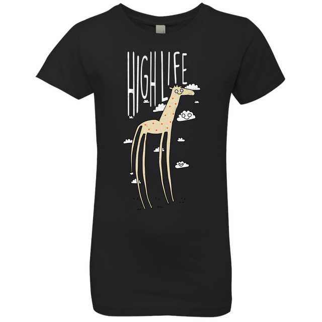T-Shirts Black / YXS The High Life Girls Premium T-Shirt