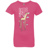 T-Shirts Hot Pink / YXS The High Life Girls Premium T-Shirt