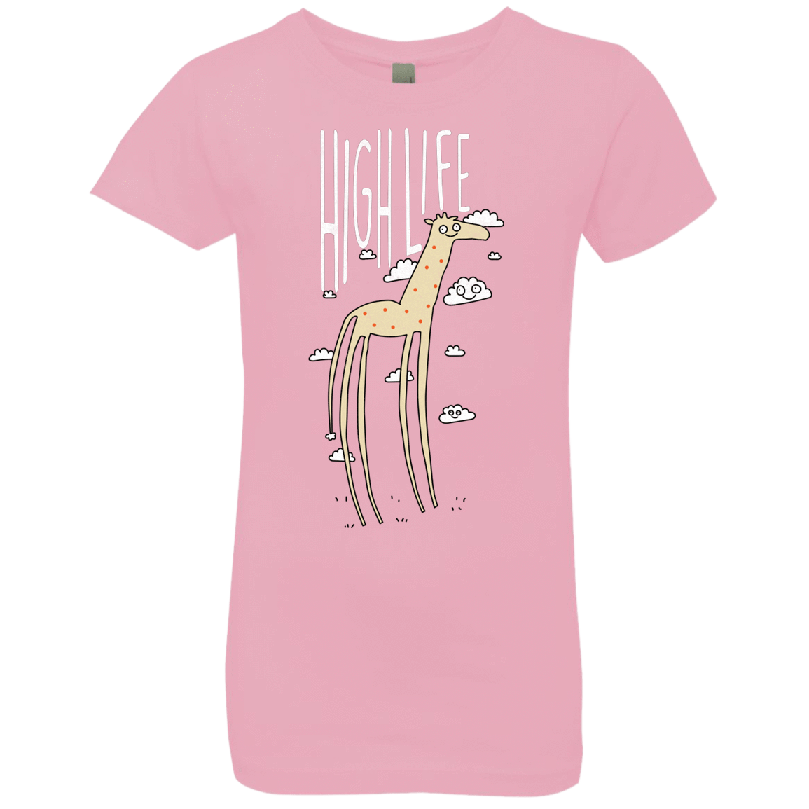 T-Shirts Light Pink / YXS The High Life Girls Premium T-Shirt