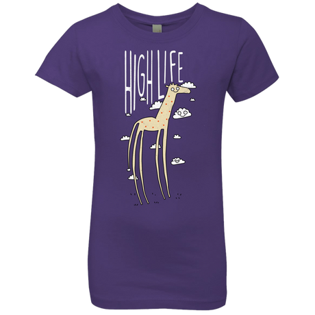 T-Shirts Purple Rush / YXS The High Life Girls Premium T-Shirt