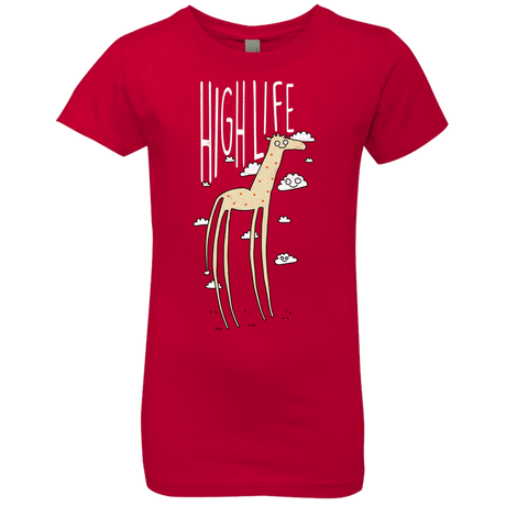 T-Shirts Red / YXS The High Life Girls Premium T-Shirt