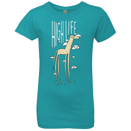 T-Shirts Tahiti Blue / YXS The High Life Girls Premium T-Shirt